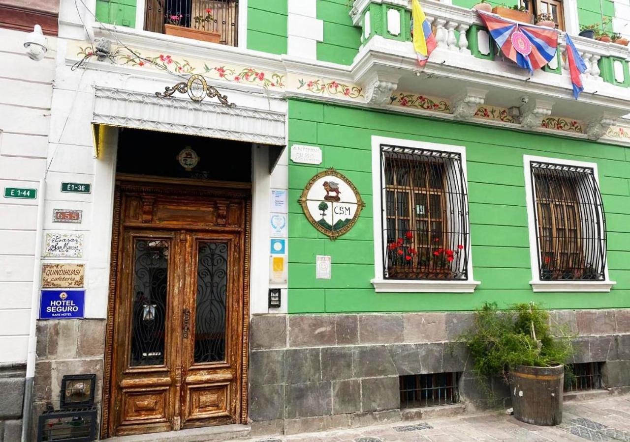 Hotel Boutique Casa San Marcos Quito Exterior foto